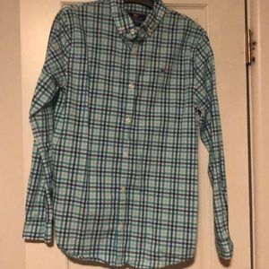 Boys Vineyard Vines button-down shirt (size L/16)